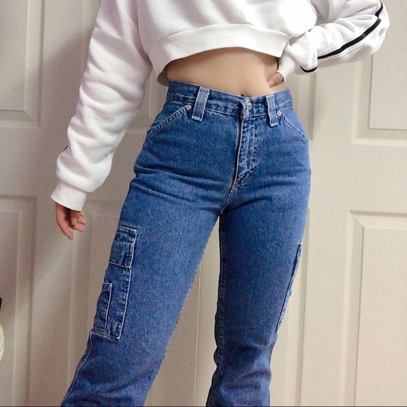 SOLD Authentic Riders Vintage Cargo Jeans - Picture 2 of 11